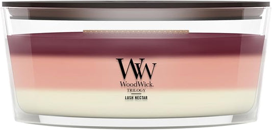 WoodWick Lush Nectar tri-scented candle 16oz jar