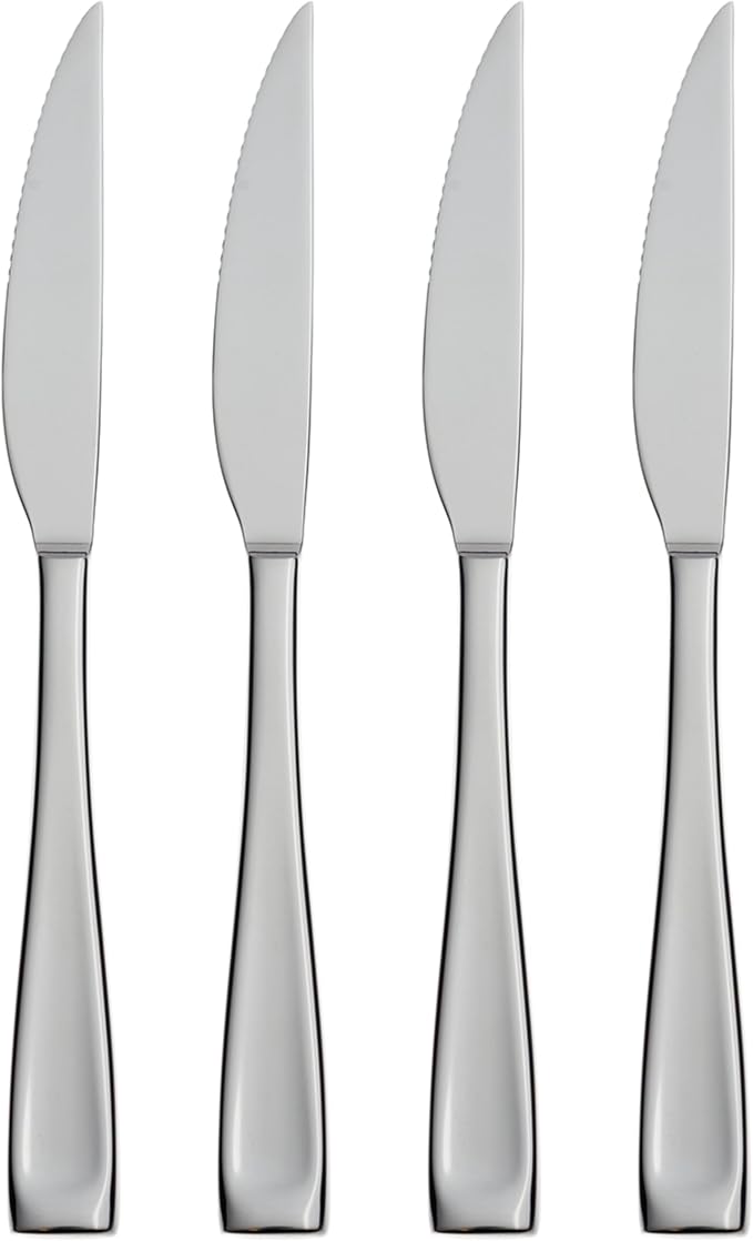 Oneida Moda steak knives silverware set for 4
