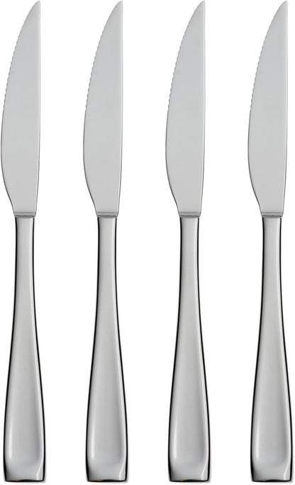 Oneida Moda steak knives silverware set for 4