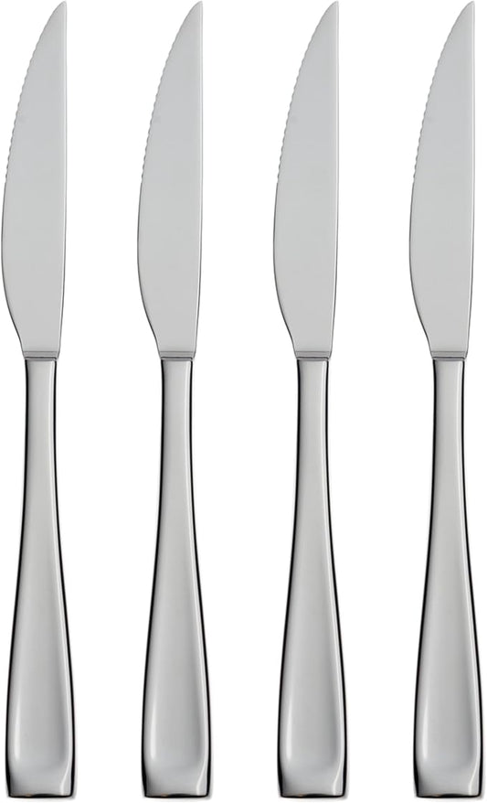 Oneida Moda steak knives silverware set for 4