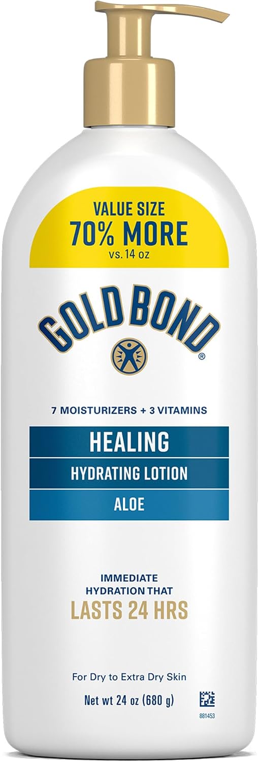 Gold Bond aloe body lotion for dry skin