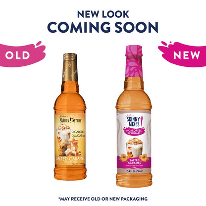 Zero calorie Jordan’s Skinny Mixes coffee syrup for lattes