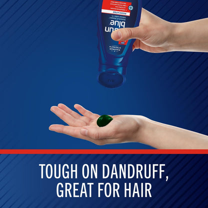 Selsun Blue scalp care shampoo for flakes and itch