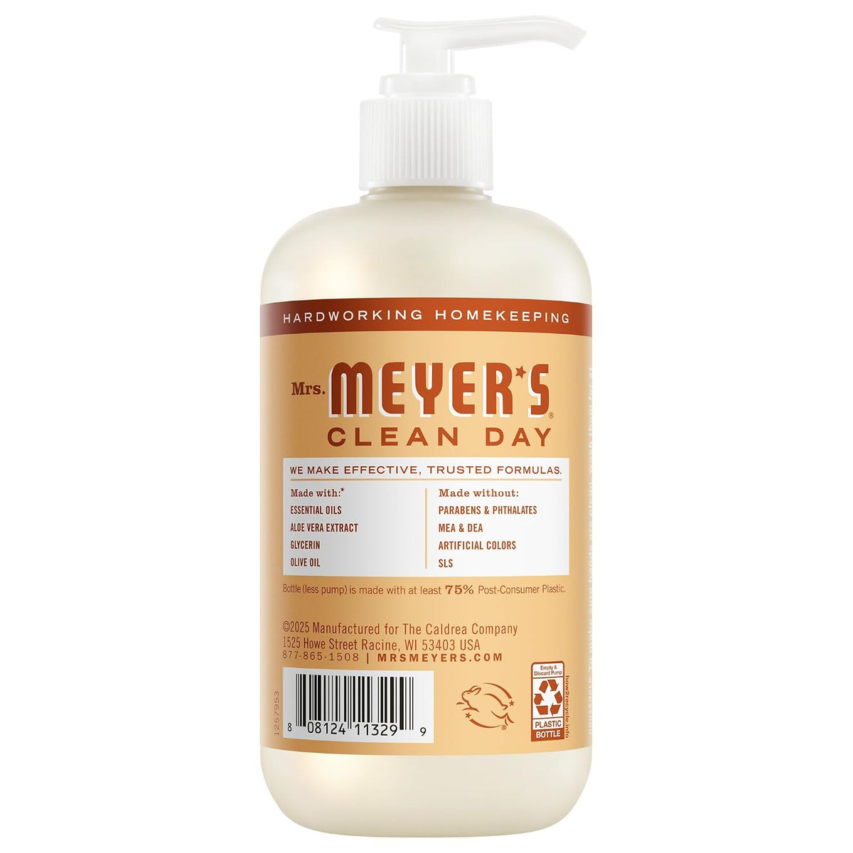 Mrs. Meyer's hand soap bottles for bathroom and kitchen