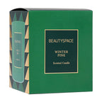 Winter Pine holiday gift candle by BEAUTYSPACE