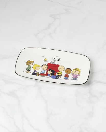 Lenox porcelain tray for snacks and appetizers