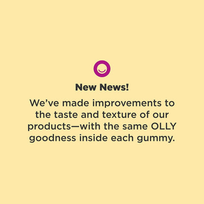 Caffeine free OLLY Daily Energy supplement gummies