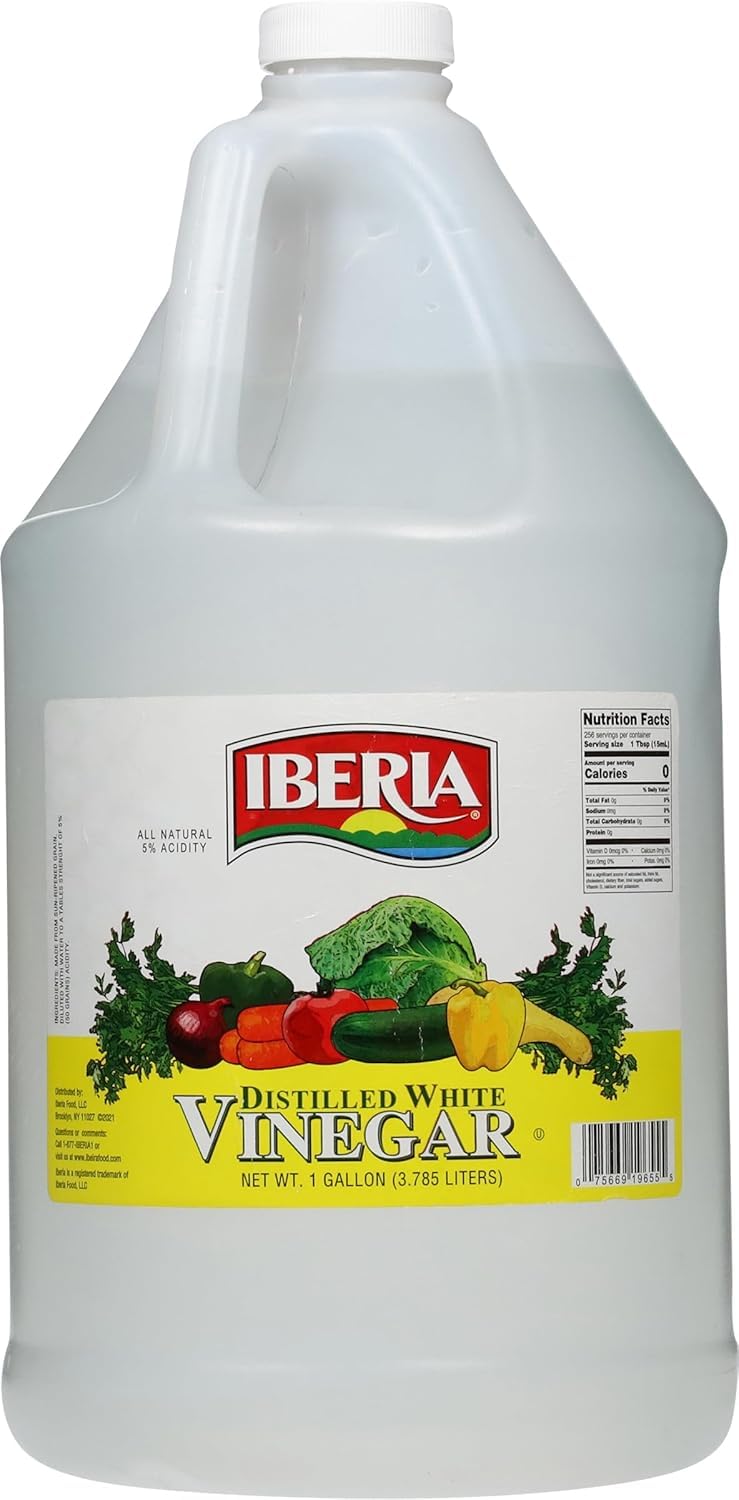 Iberia white vinegar 5 percent acidity pantry staple
