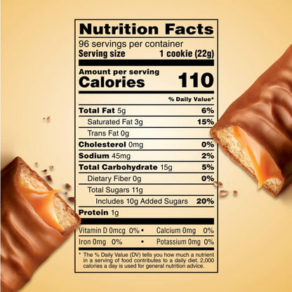 Caramel chocolate cookie candy bars for sharing