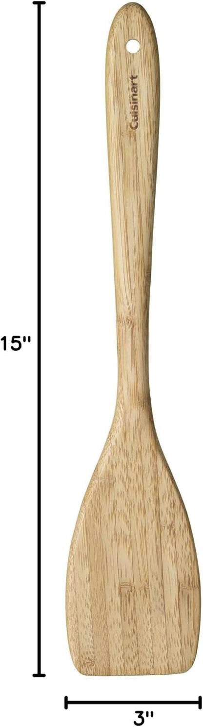 Natural bamboo kitchen turner by Cuisinart