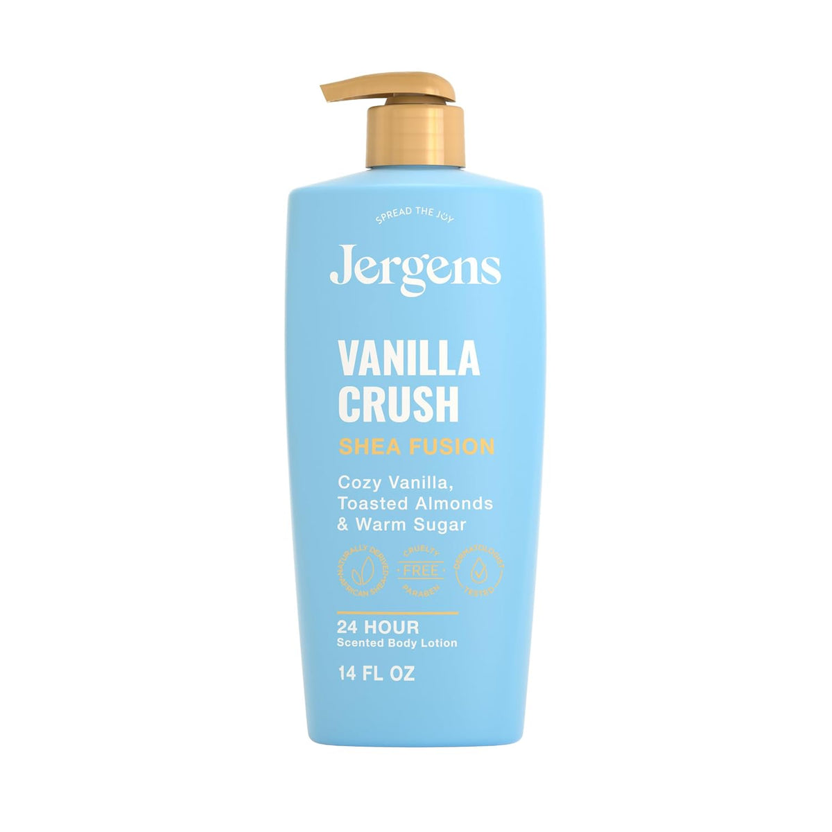 Jergens vanilla shea butter lotion for dry skin