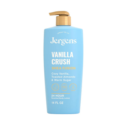 Jergens vanilla shea butter lotion for dry skin