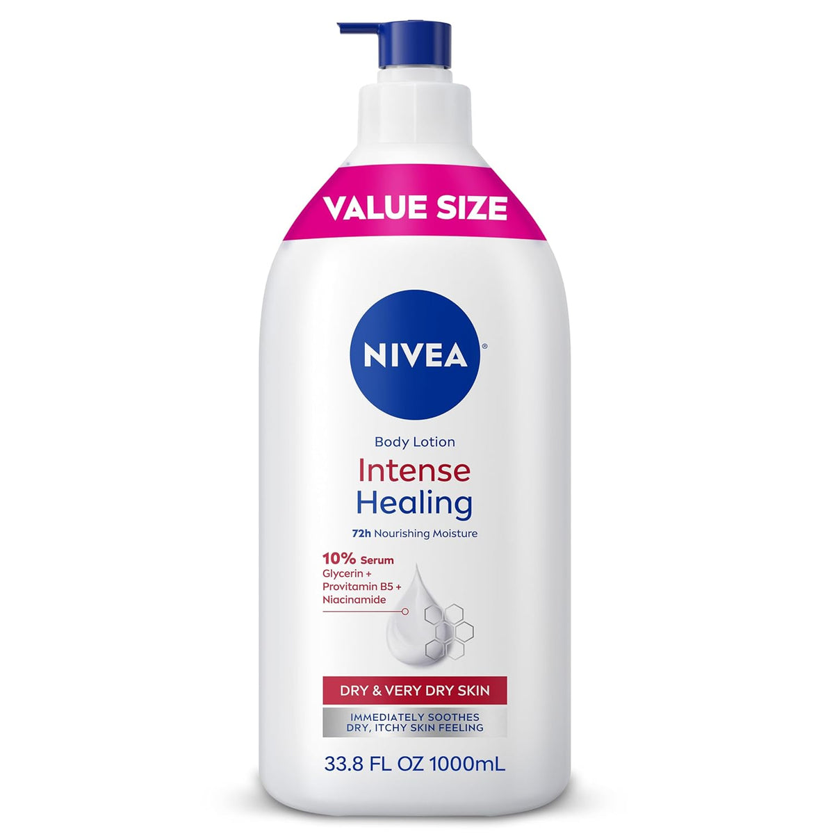 NIVEA body moisturizer for dry itchy-feeling skin
