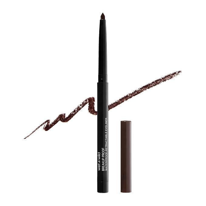 wet n wild dark brown waterproof gel eyeliner