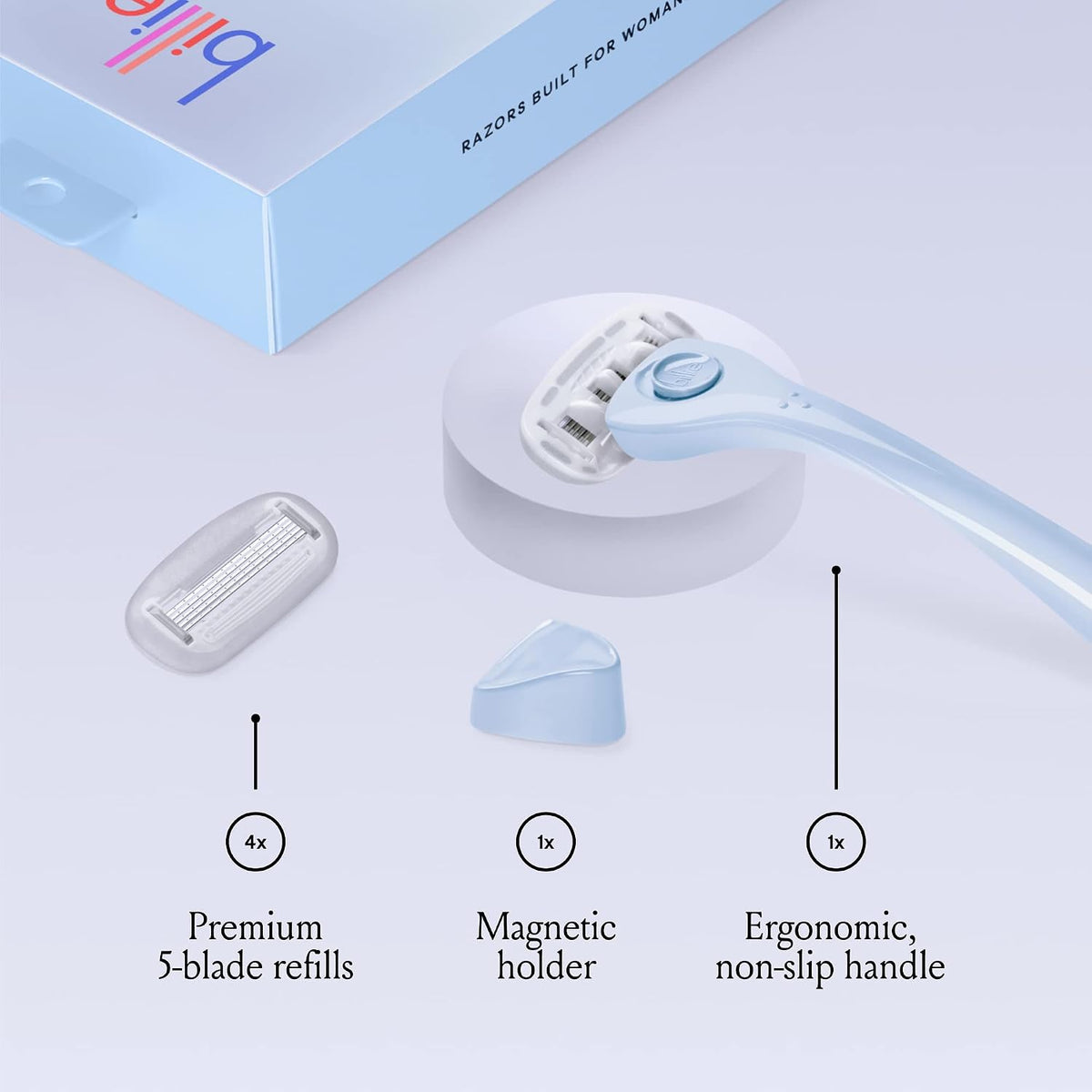 Cool Blue Billie razor for women