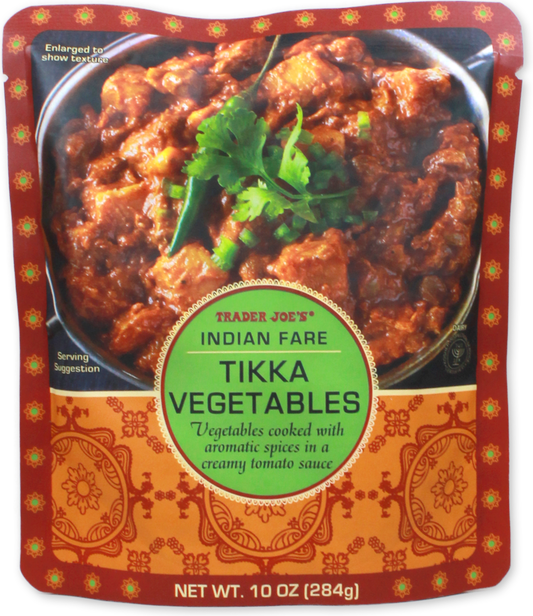 Trader Joe's Tikka Vegetables kosher product