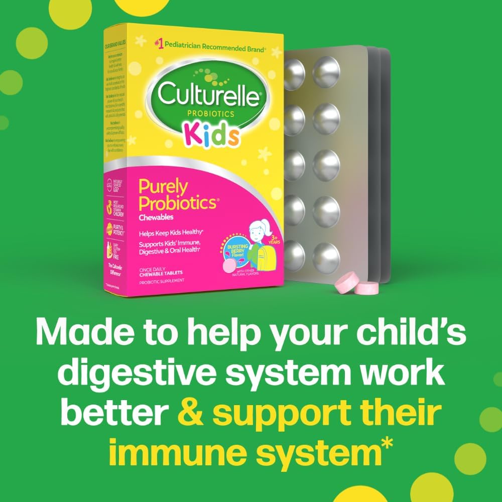 Culturelle probiotics for kids digestive and immune support