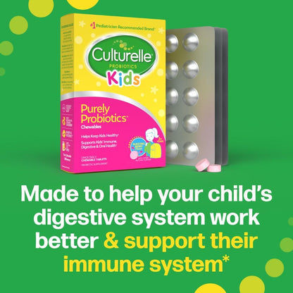 Culturelle probiotics for kids digestive and immune support