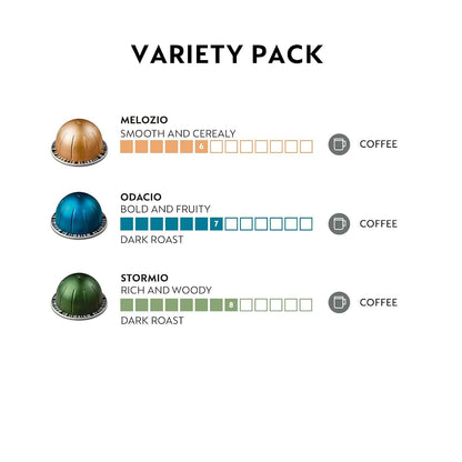 Visit the Nespresso Store — Nespresso Vertuo, Discovery Variety Pack, 50-Count Coffee and Espresso Pods - product image 26