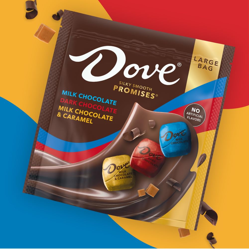Dove chocolate variety bag for sharing