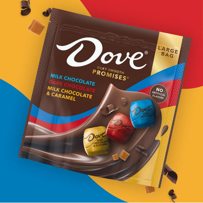 Dove chocolate variety bag for sharing