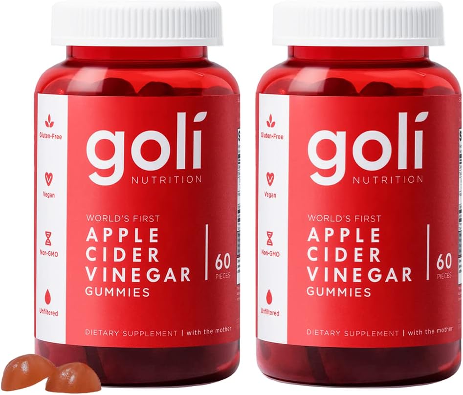 Goli ACV gummies with vitamin B12