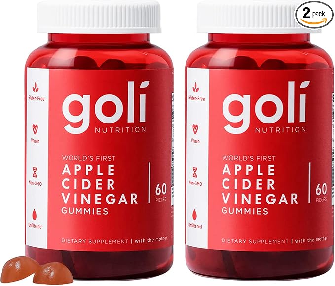 Goli Apple Cider Vinegar Gummies 2 pack