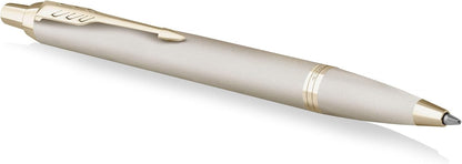 Parker IM premium ballpoint pen in champagne finish