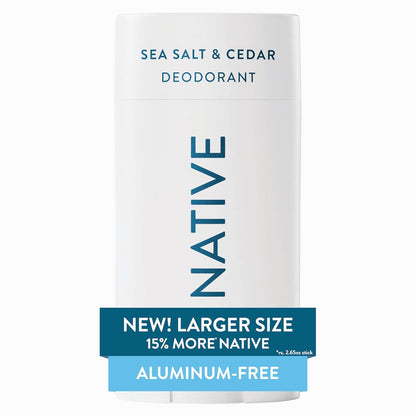 Native deodorant 3.1 oz large size stick