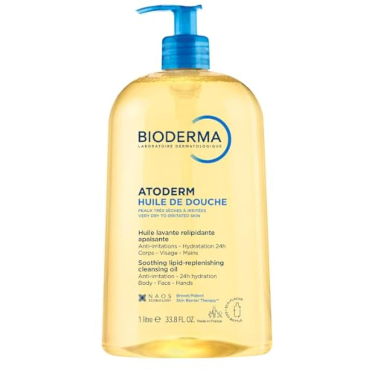 Bioderma Atoderm Shower Oil for face and body