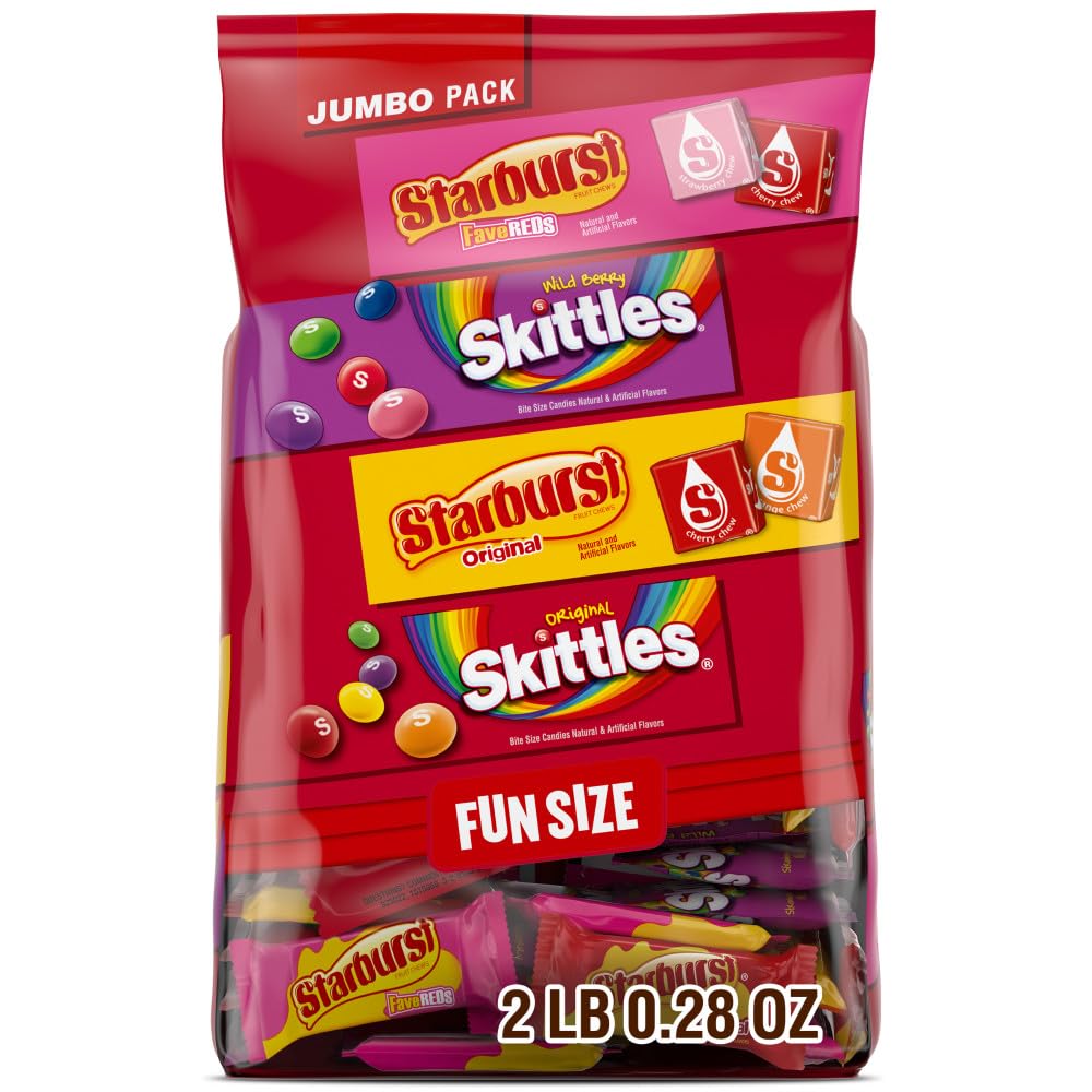 Individually wrapped chewy candy assortment bulk bag