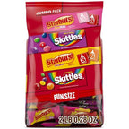 Wrigley's Skittles and Starburst fun size candy variety bag