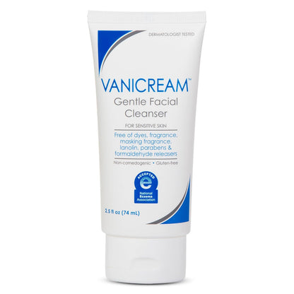 Vanicream gentle face wash for sensitive skin bottle