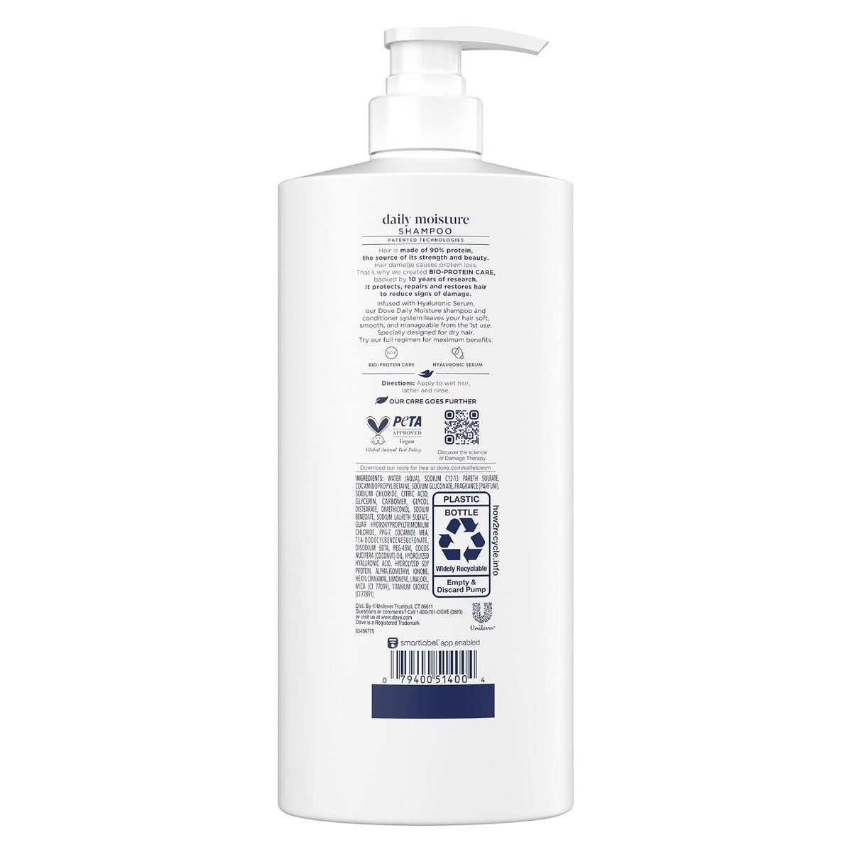 Dove shampoo with Bio-Protein Hair Care Technology