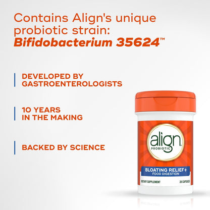 Align Probiotic Bloating Relief for women and men