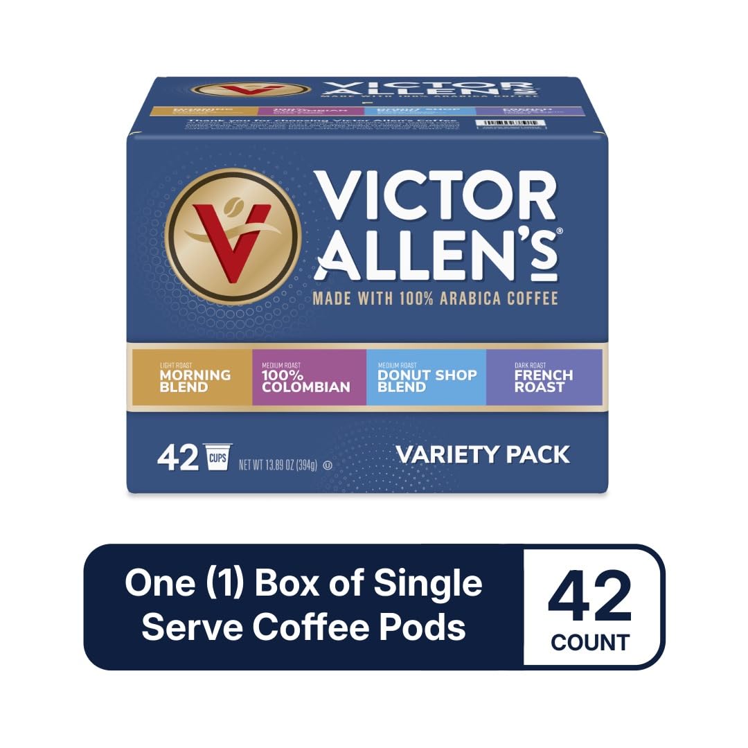 Victor Allen's Coffee K-Cup compatible variety box
