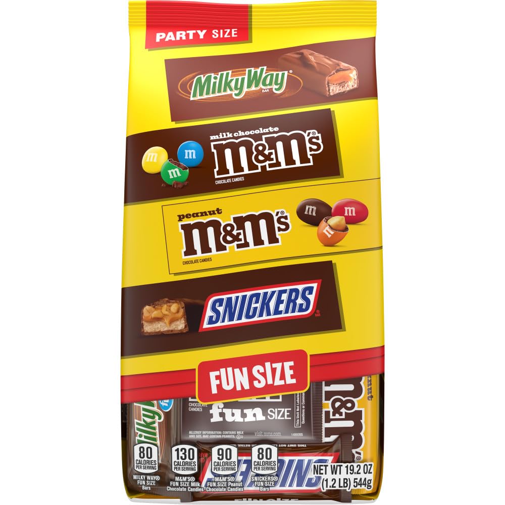 Summer chocolate candy assortment for parties and travel