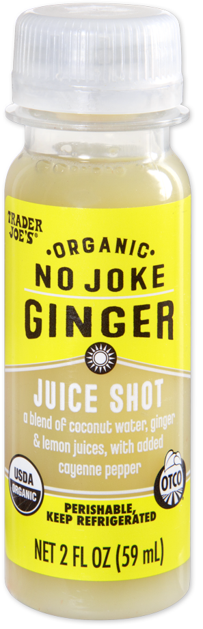 Trader Joe's Organic No Joke Ginger Juice Shot