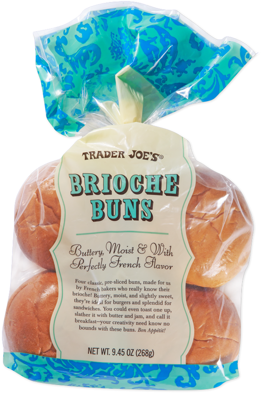 Trader Joe's brioche buns bakery-style rolls