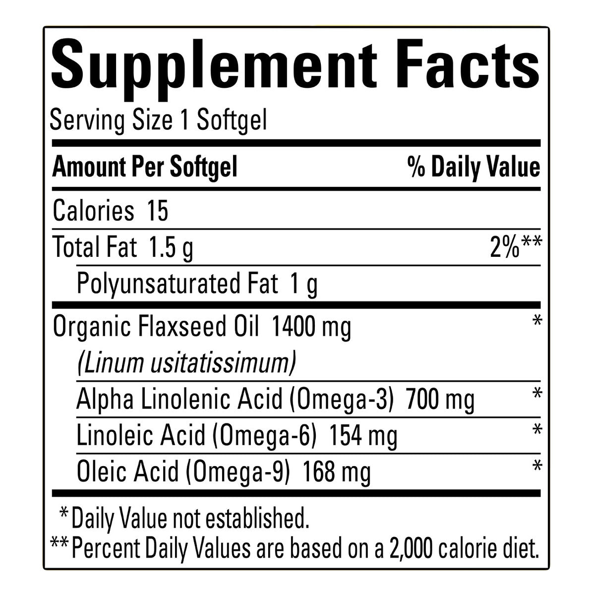 Nature Made fish-free omega-3 supplement bottle