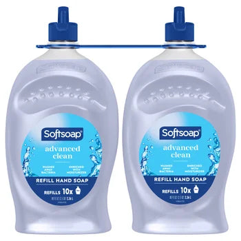 Softsoap Advanced Clean soap refill value pack