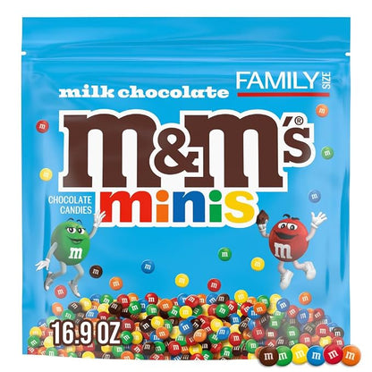 M&M's Minis milk chocolate candy family size bag