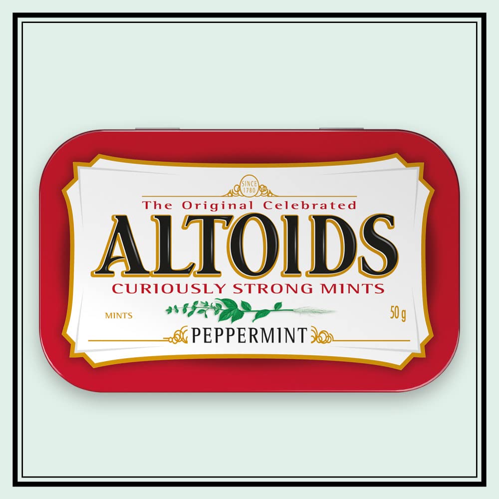 Altoids curiously strong peppermint mints pack