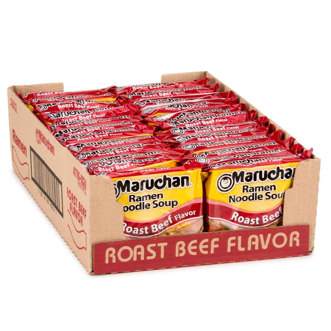 Maruchan instant ramen in roast beef flavor