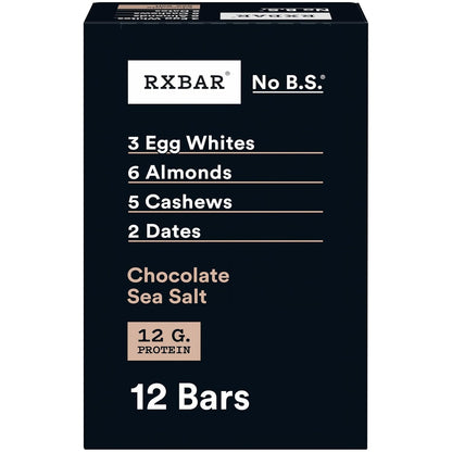 RXBAR gluten free protein bars with 12g protein