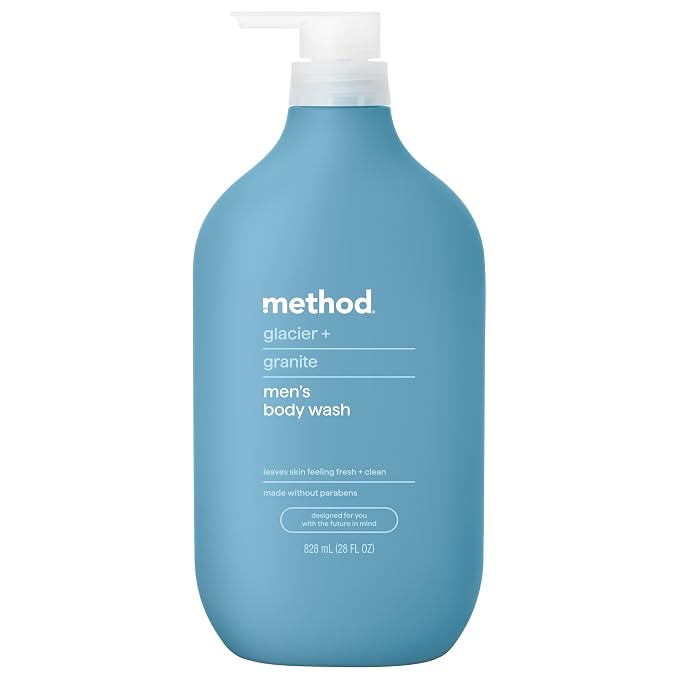 Method Men’s Glacier + Granite body wash 28 fl oz bottle