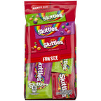 Colorful SKITTLES party size variety pack
