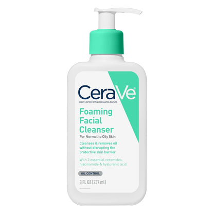 CeraVe face wash for normal to oily skin