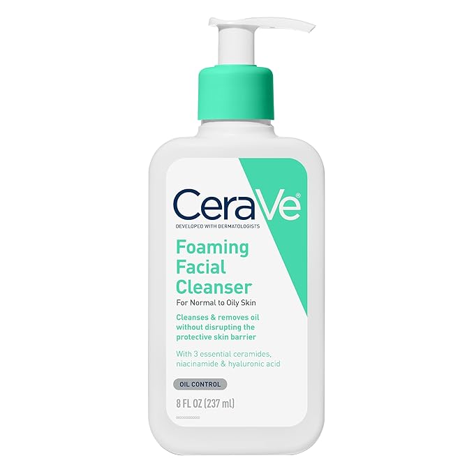 CeraVe Foaming Facial Cleanser 8 fl oz bottle