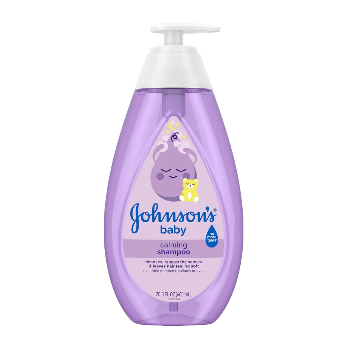 Baby calming shampoo with NaturalCalm aromas